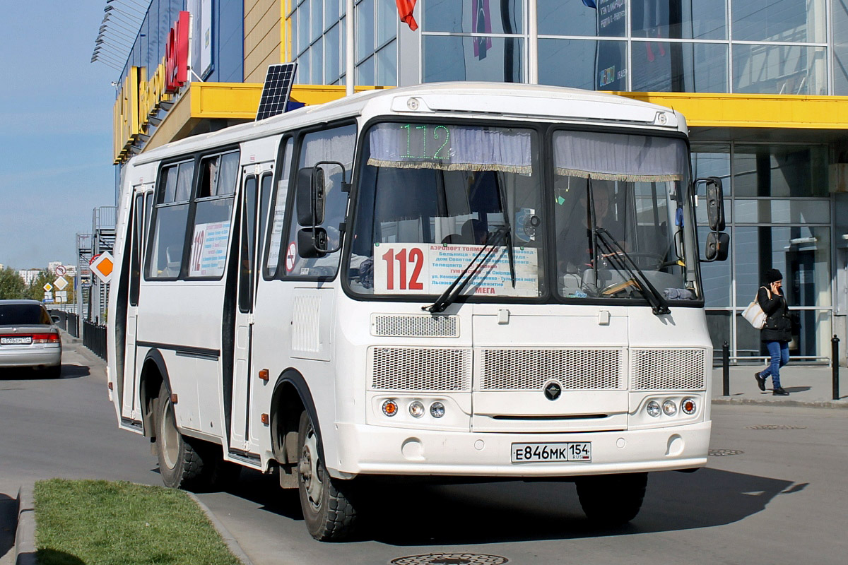 Novosibirsk, PAZ-32054 (40, K0, H0, L0) č. Е 846 МК 154