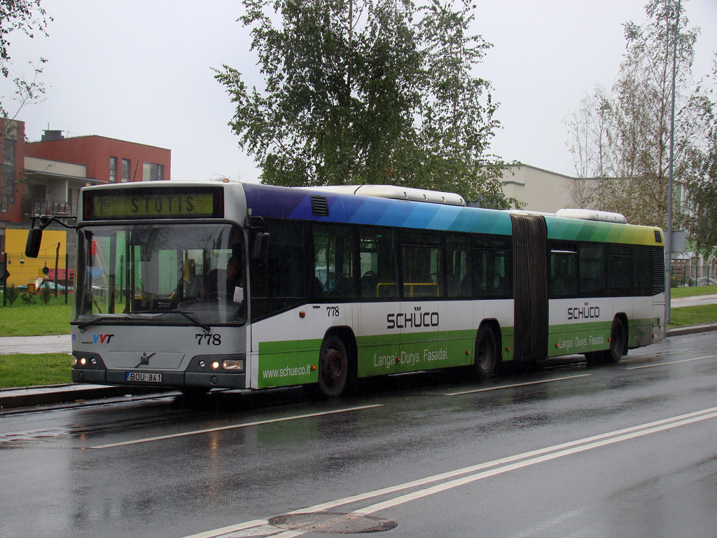 Vilnius, Volvo 7700A # 778