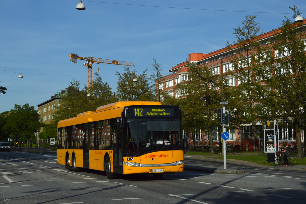 Malmö, Solaris Urbino III 15 LE CNG # 6129