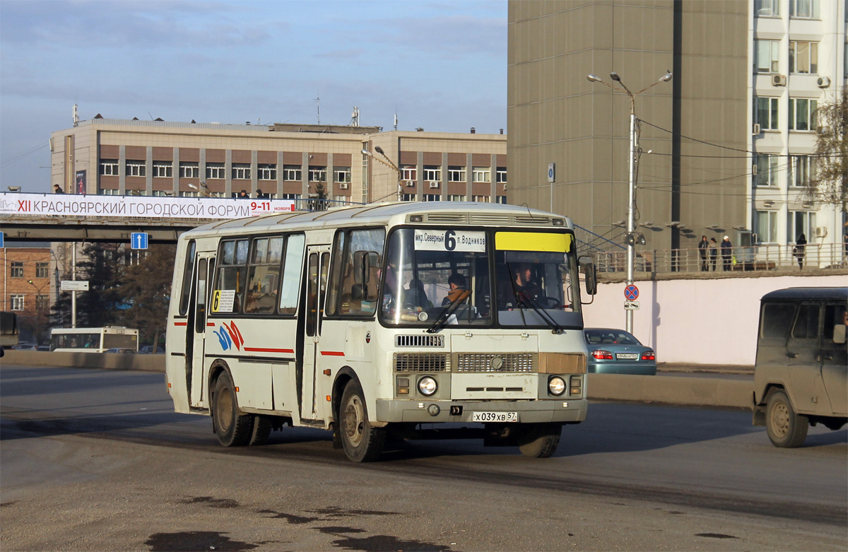 Krasnoyarsk, PAZ-4234 # Х 039 ХВ 57