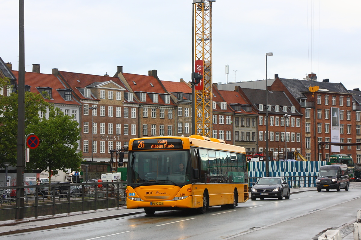 Copenhagen, Scania OmniLink CK230UB 4x2LB # 1126