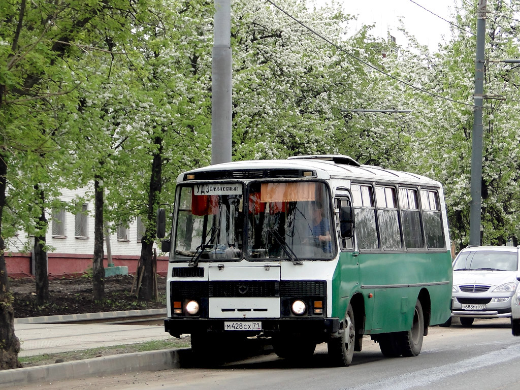 Узловая, PAZ-3205-110 (32050R) No. М 428 СХ 71