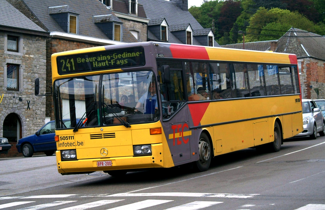 Namur, Mercedes-Benz O405 # 505111