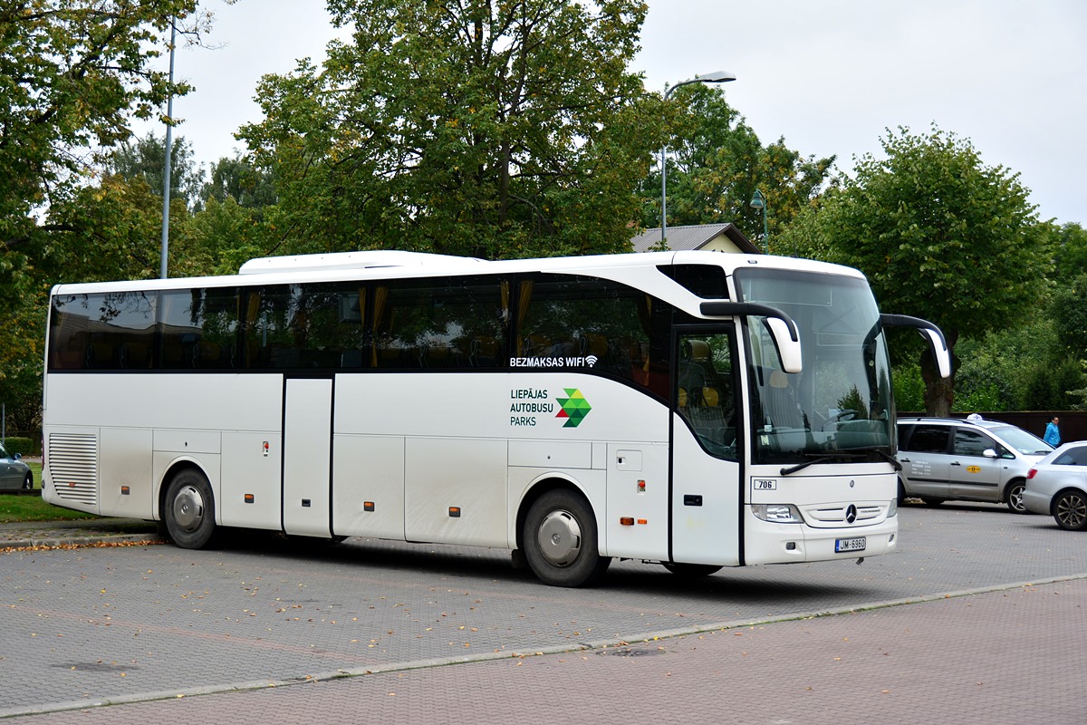 Liepaja, Mercedes-Benz Tourismo 15RHD-II # 706