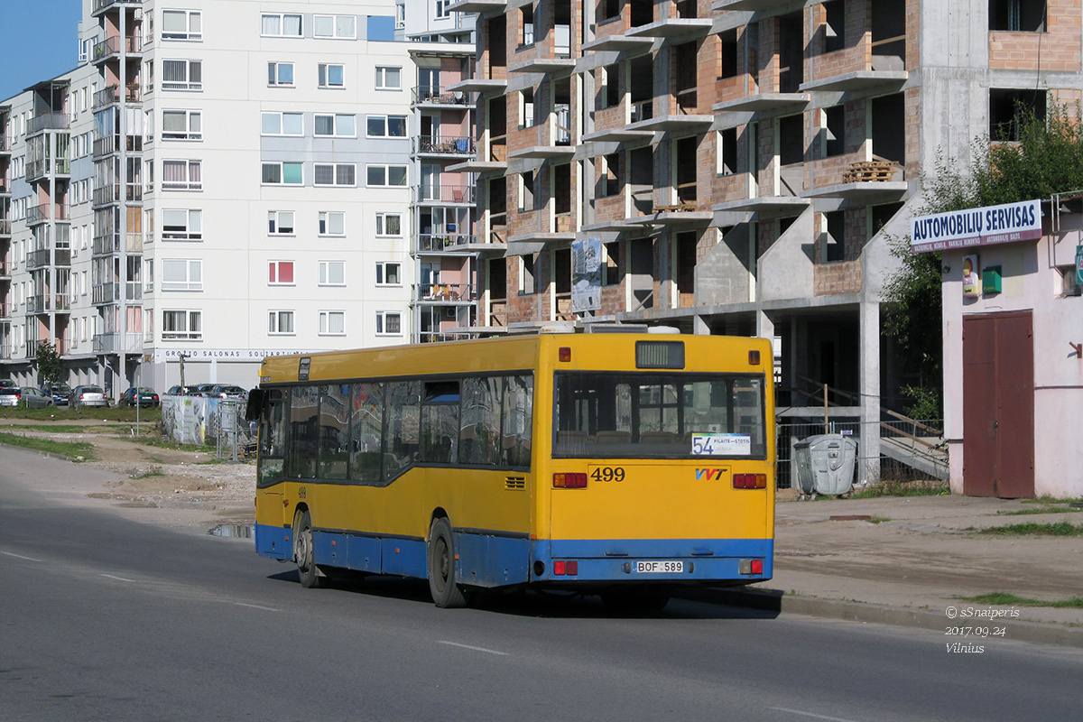 Vilnius, Mercedes-Benz O405N2 č. 499