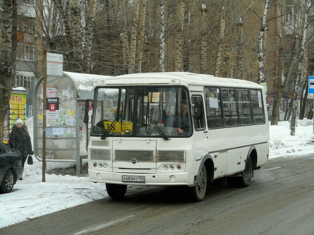Perm, PAZ-32054 (40, K0, H0, L0) №: К 682 МТ 159