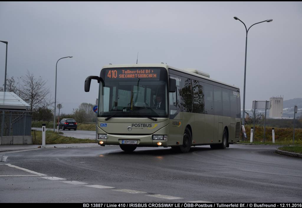Tulln, Irisbus Crossway LE 12M # 13887