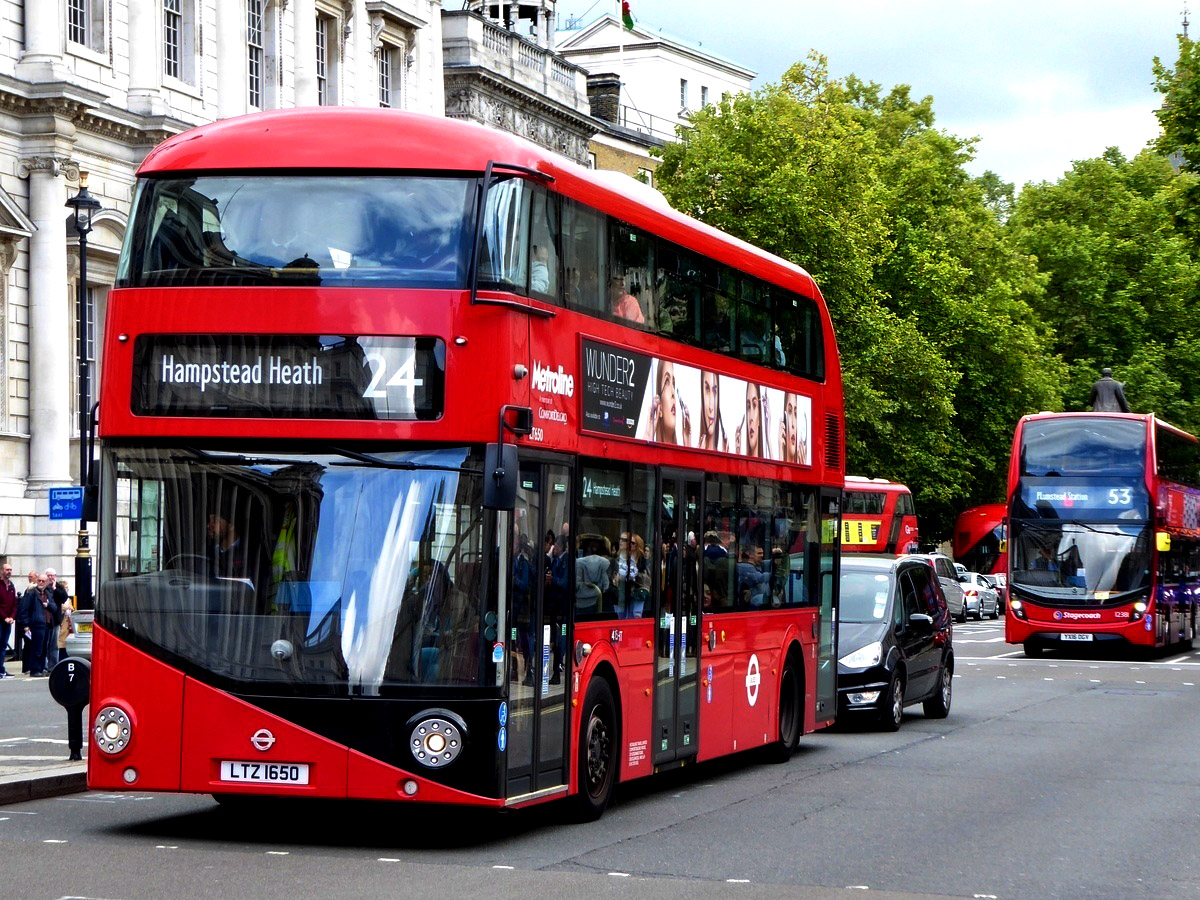 London, Wright New Bus for London # LT650