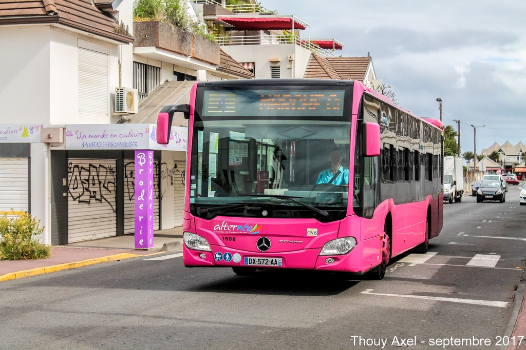 Saint-Pierre (Réunion), Mercedes-Benz Citaro C2 nr. 1508