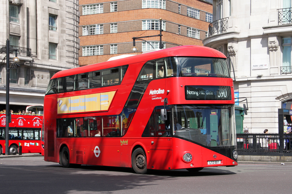 London, Wright New Bus for London №: LT17