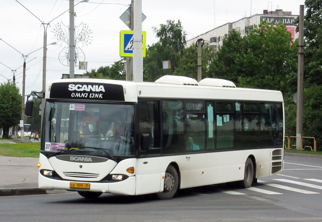 Cherepovets, Scania OmniLink CL94UB 4X2LB # АВ 909 35