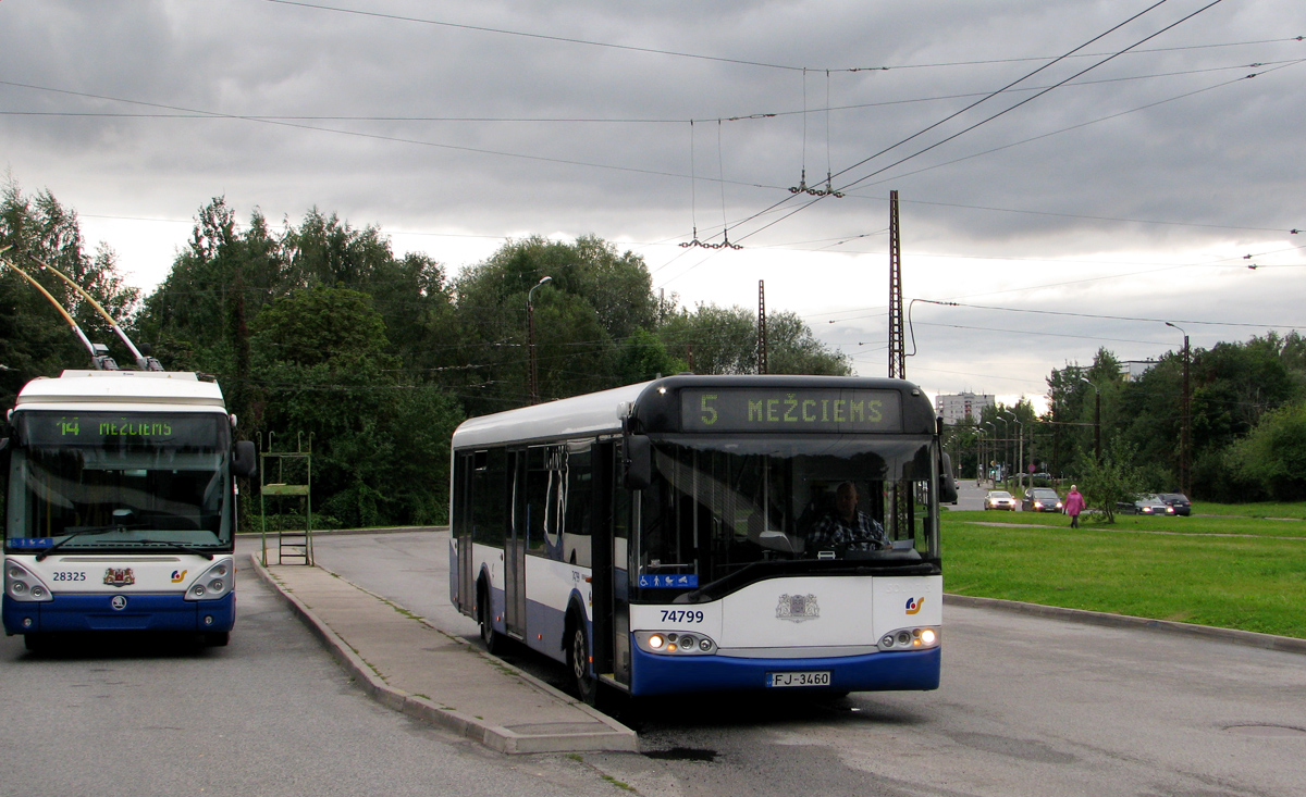 Rīga, Solaris Urbino II 12 № 74799
