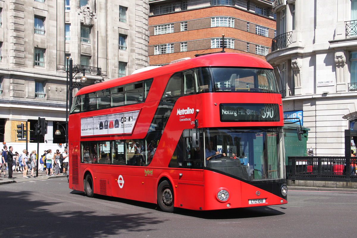Londýn, Wright New Bus for London č. LT18