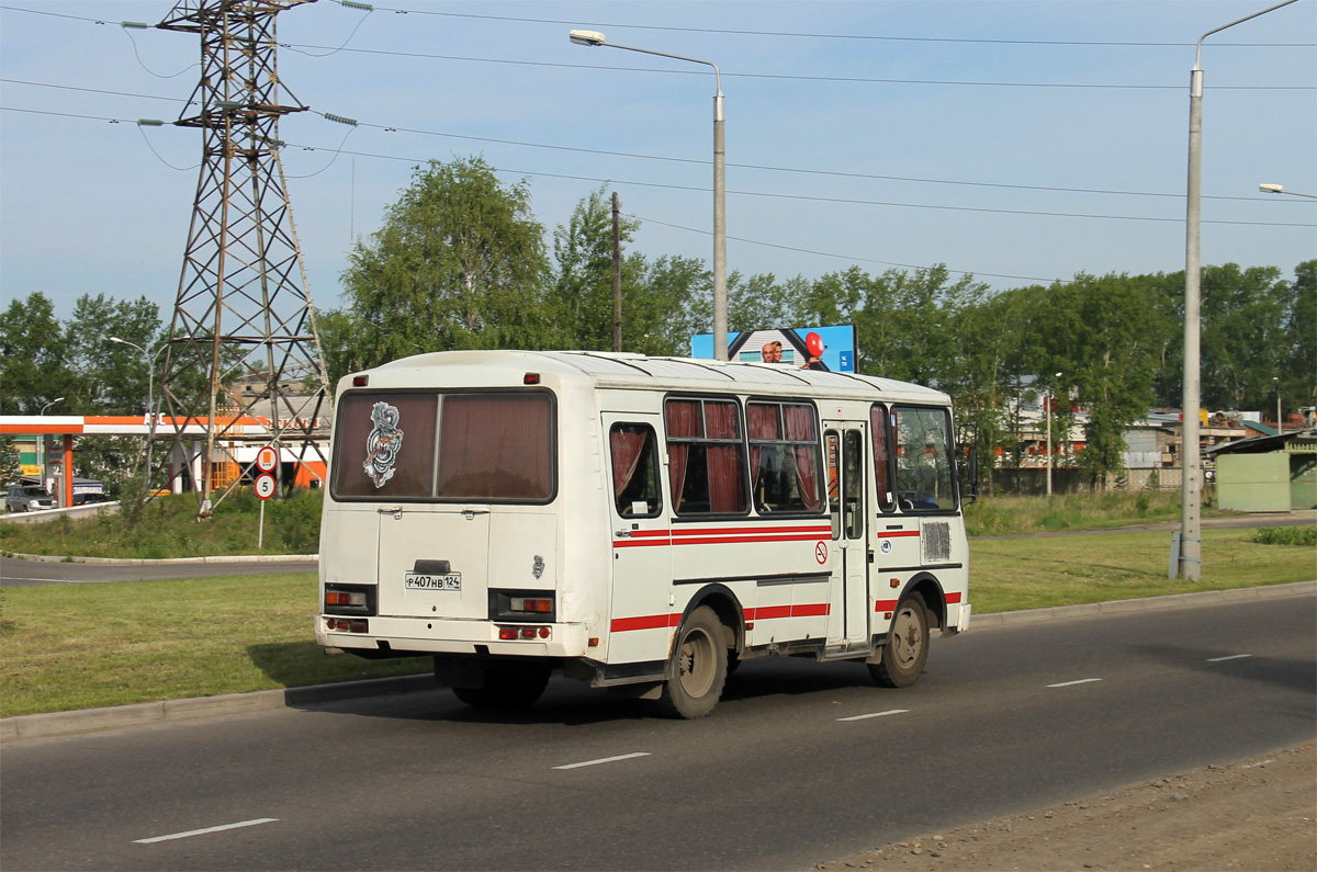 Zheleznogorsk (Krasnoyarskiy krai), PAZ-3205-110 (32050R) nr. Р 407 НВ 124