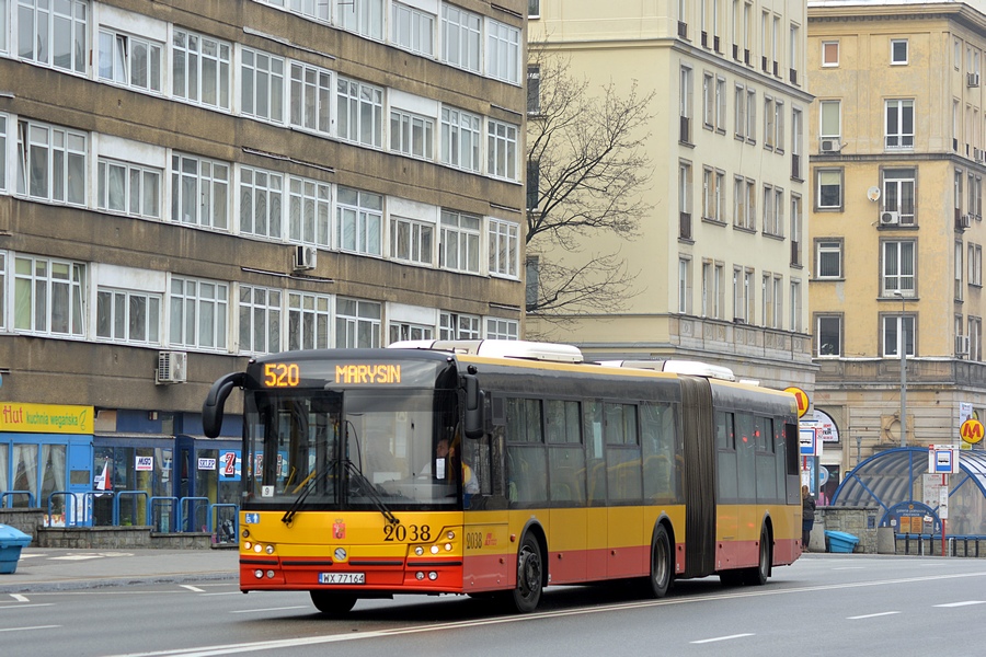 Warsaw, Solbus SM18 č. 2038