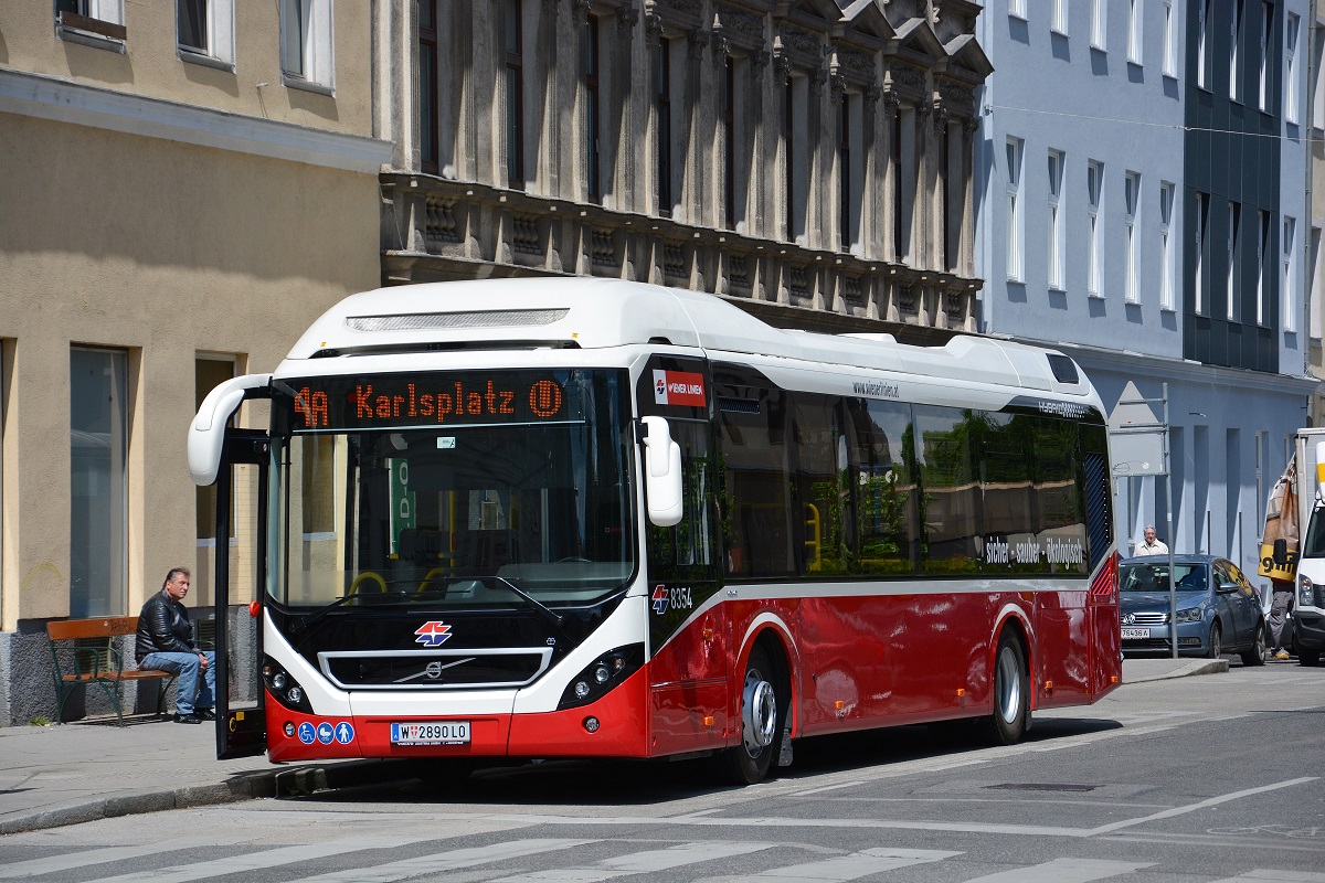 Wien, Volvo 7900 Hybrid # 8354