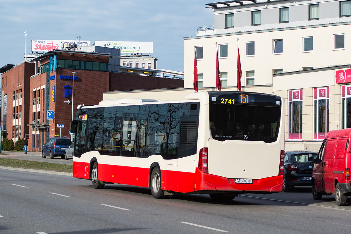 Gdańsk, Mercedes-Benz Citaro C2 №: 2745