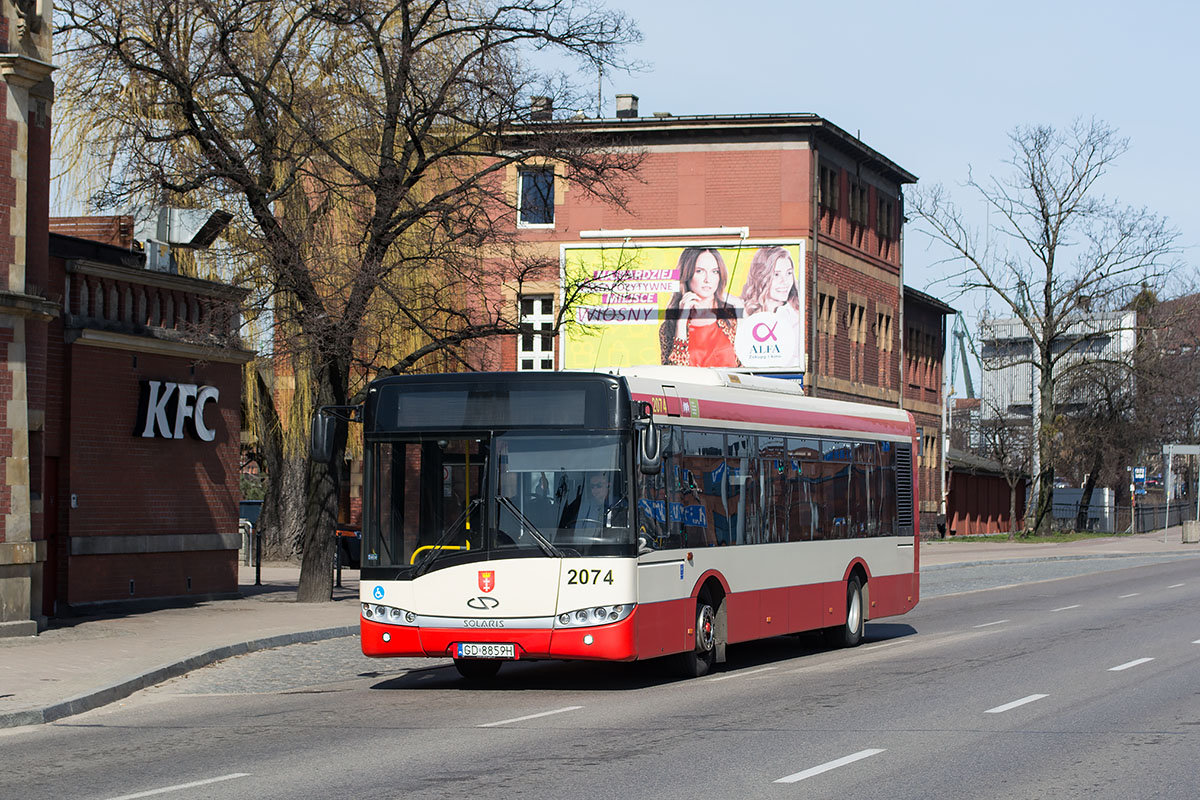 Gdańsk, Solaris Urbino III 12 # 2074