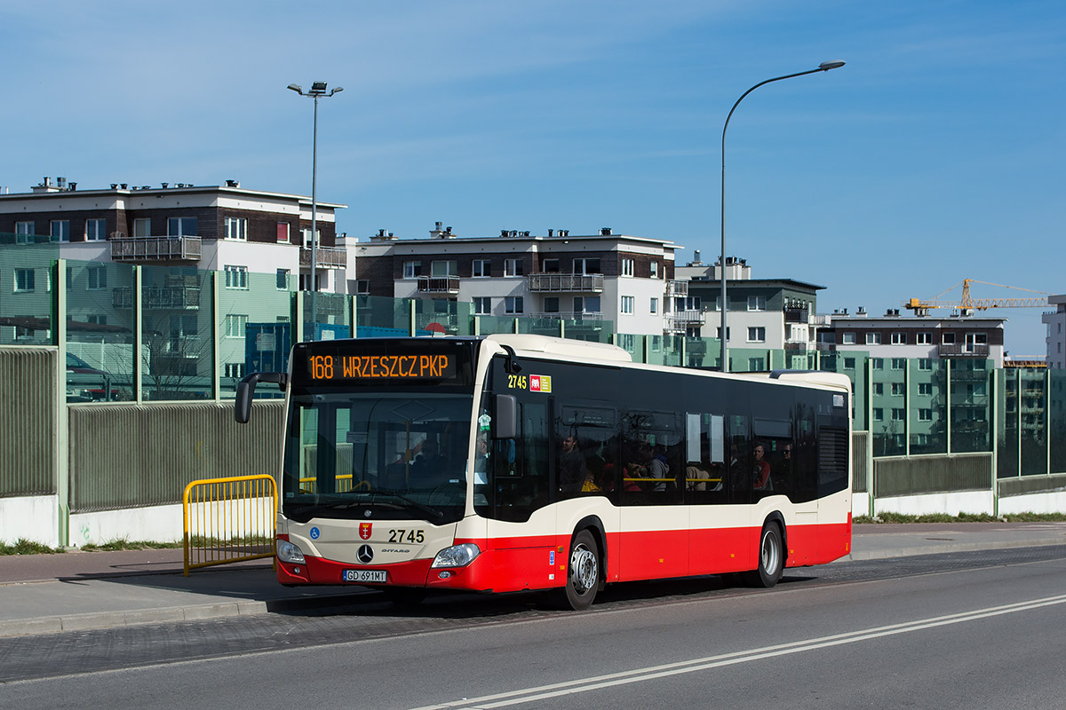 Gdańsk, Mercedes-Benz Citaro C2 č. 2745