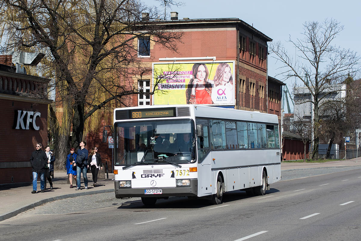 Gdańsk, Mercedes-Benz O407 č. 7572