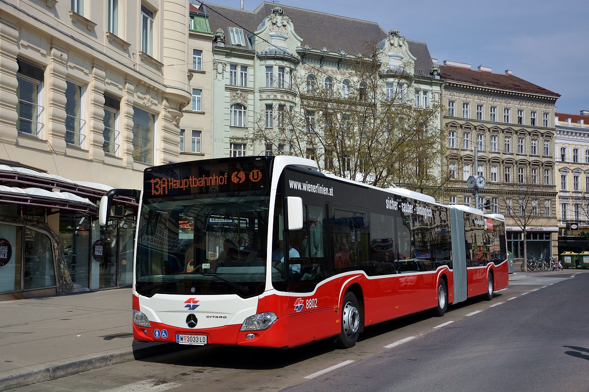 Bécs, Mercedes-Benz Citaro C2 G №: 8802