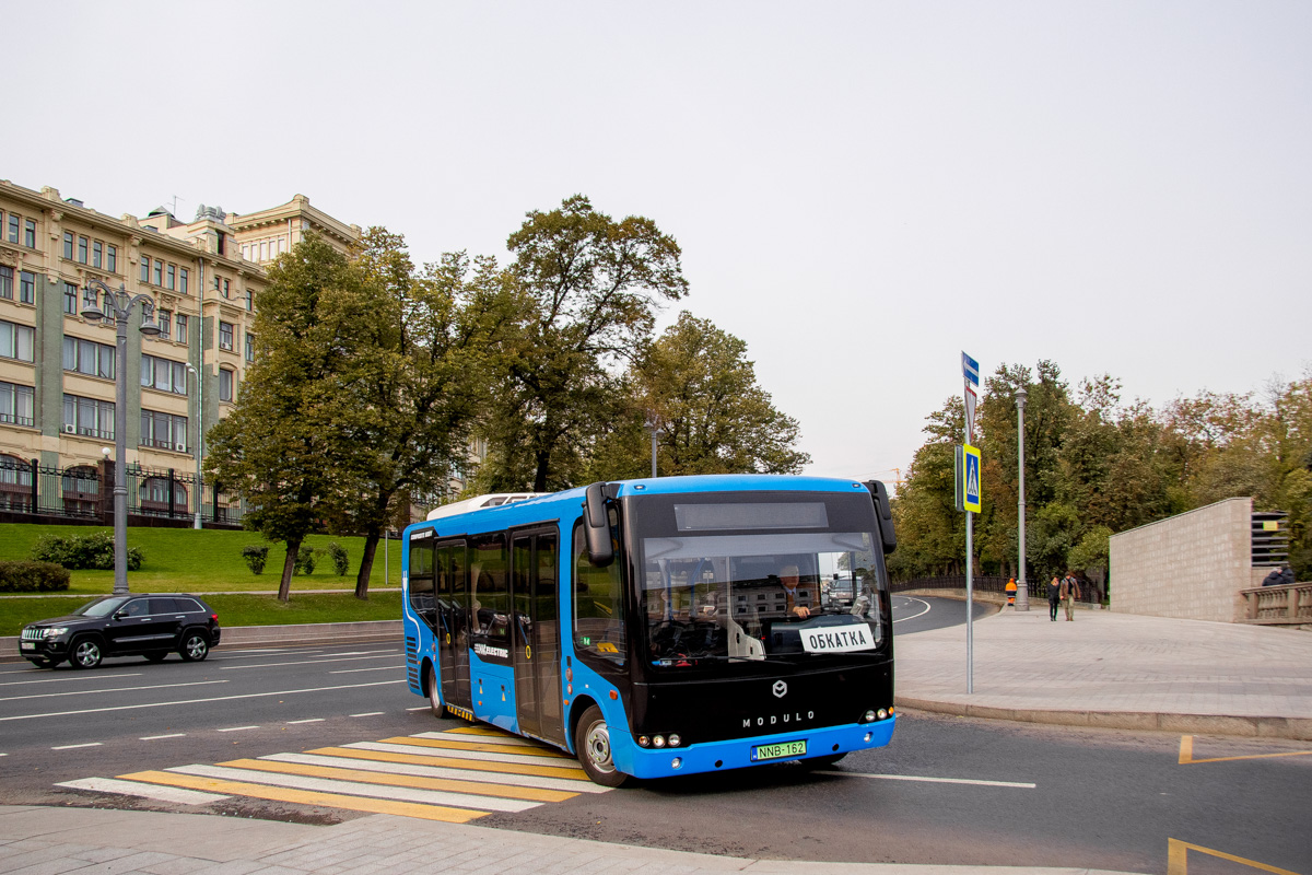 Moskwa, MABI Modulo Medio C68E # NNB-162; Moskwa — Electric buses