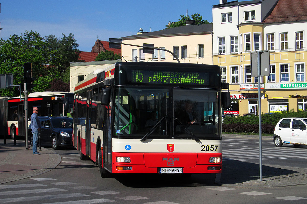 Gdańsk, MAN A21 NL283 # 2057