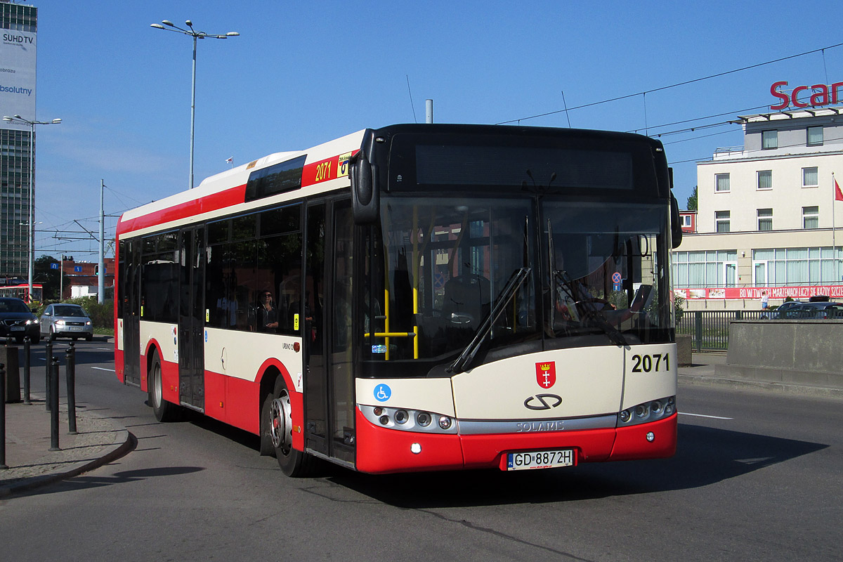 Gdańsk, Solaris Urbino III 12 №: 2071
