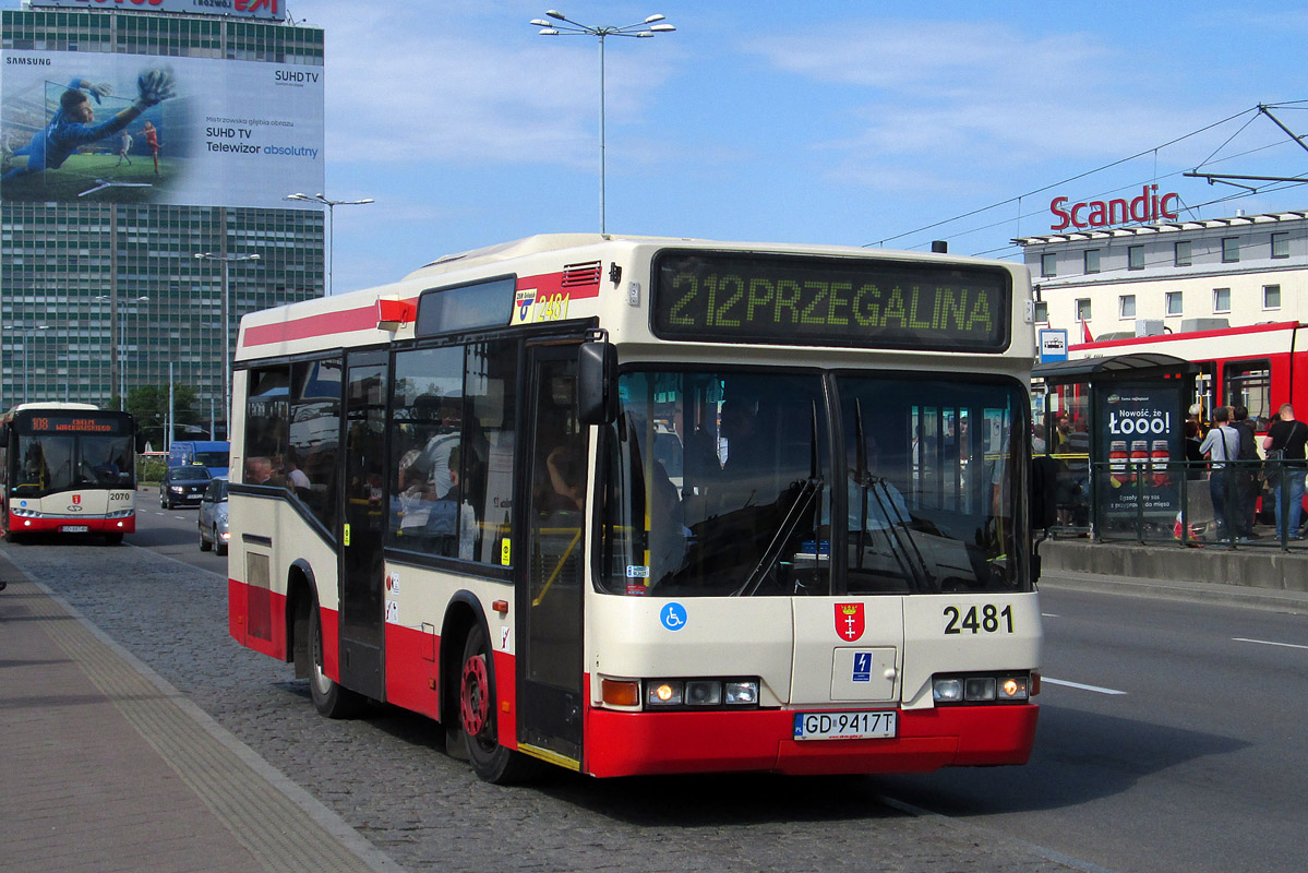 Gdańsk, Neoplan N4007 # 2481