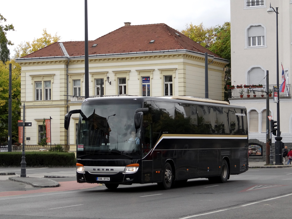 Prague, Setra S415GT-HD # 5AA 9114