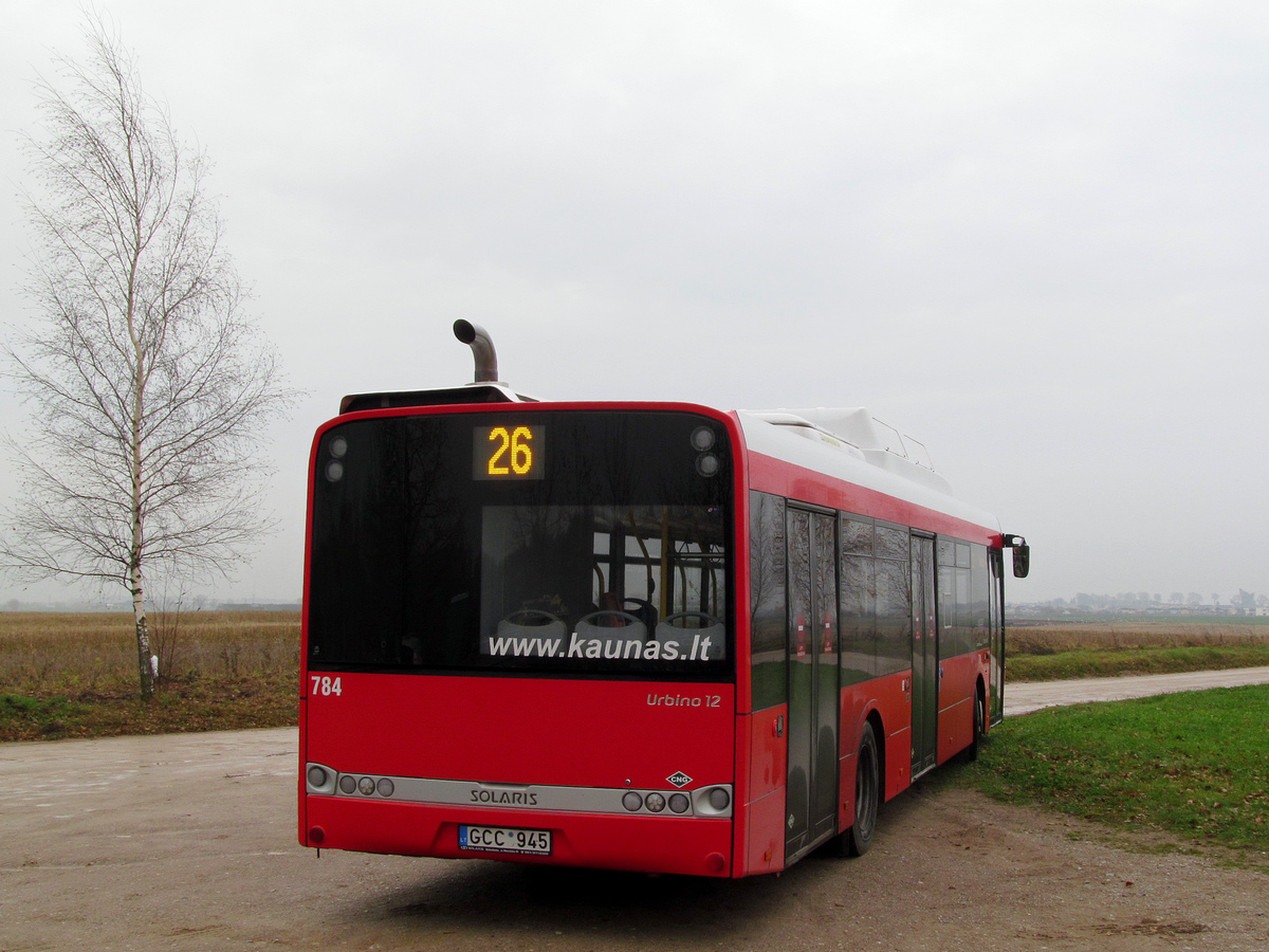 Каунас, Solaris Urbino III 12 CNG № 784