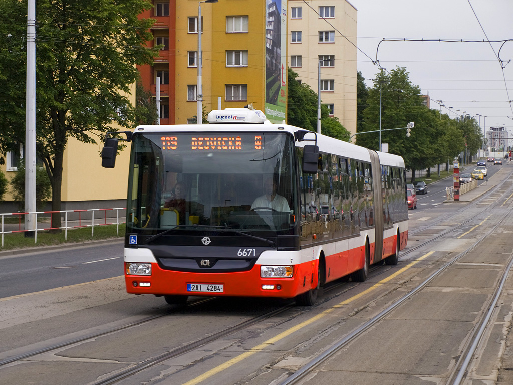 Prague, SOR NB 18 No. 6671