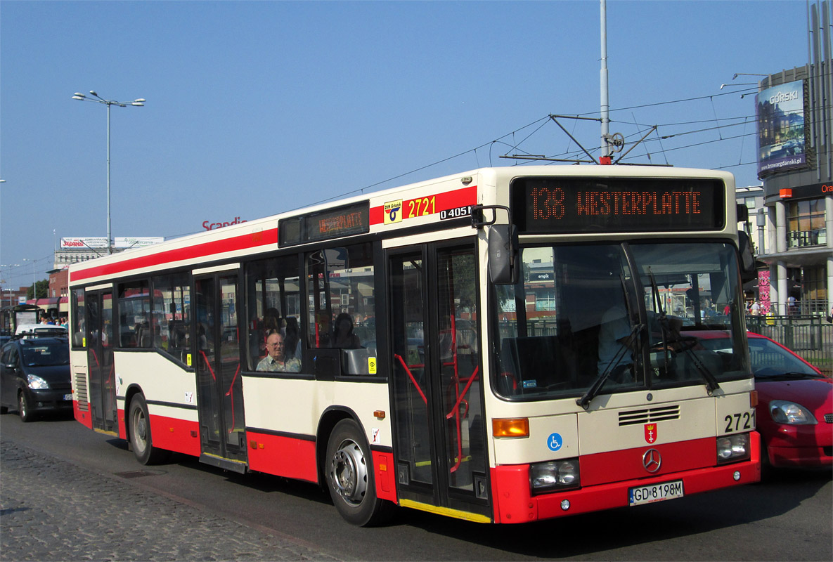 Gdańsk, Mercedes-Benz O405N2 № 2721