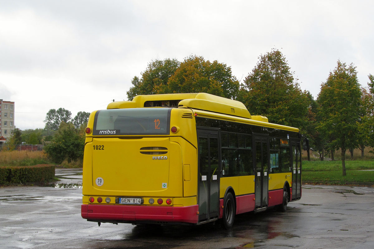 Šiauliai, Irisbus Citelis 12M CNG č. 1022