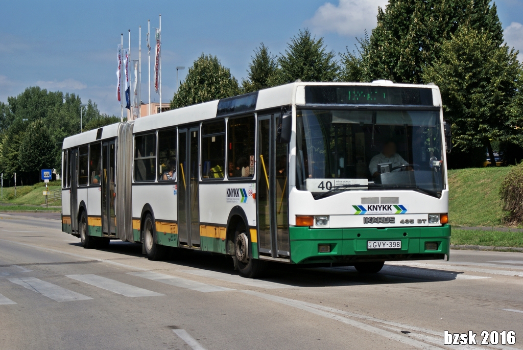 Hungary, other, Ikarus 435.40 # GVY-398