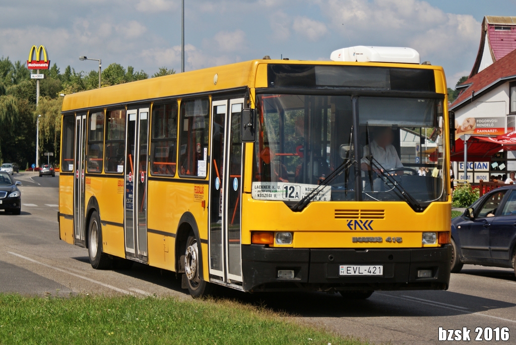 Maďarsko, other, Ikarus 415.24 č. EVL-421