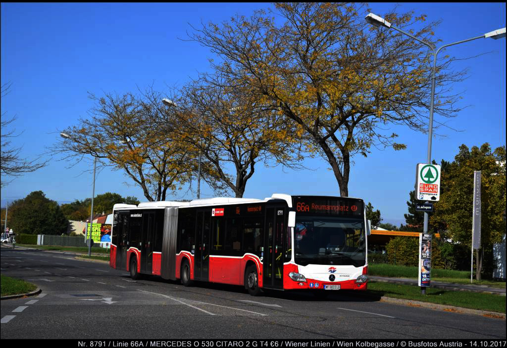 Wien, Mercedes-Benz Citaro C2 G № 8791