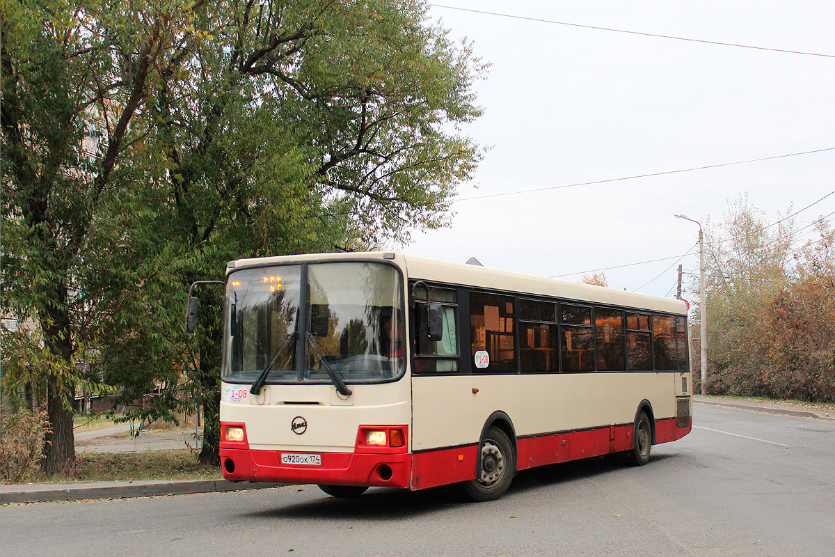 Chelyabinsk, LiAZ-5256.53 No. 1-08