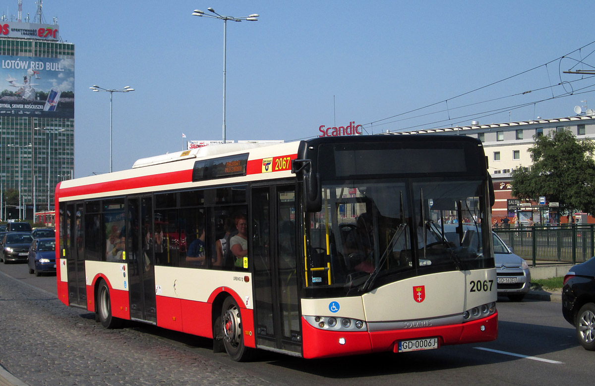 Gdańsk, Solaris Urbino III 12 č. 2067