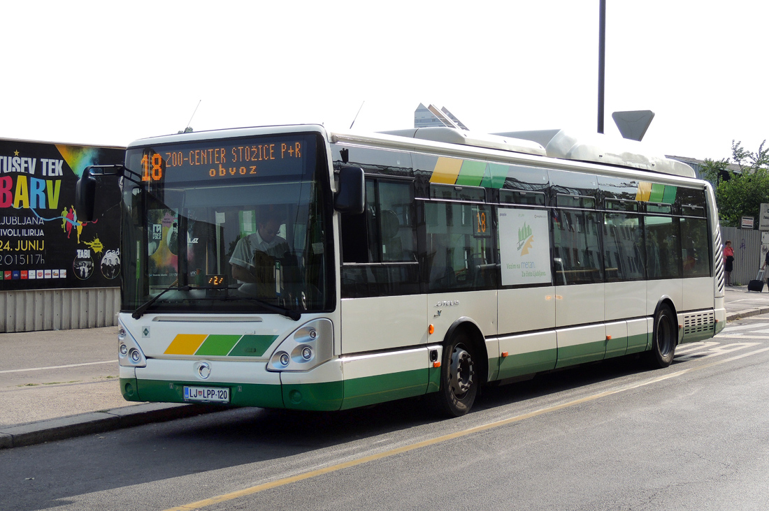 Lubiana, Irisbus Citelis 12M CNG # 120
