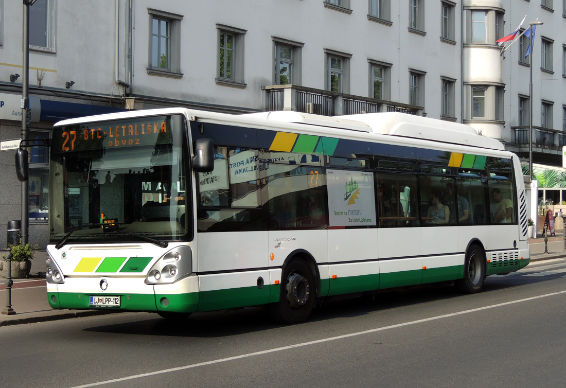 Ljubljana, Irisbus Citelis 12M CNG # 112