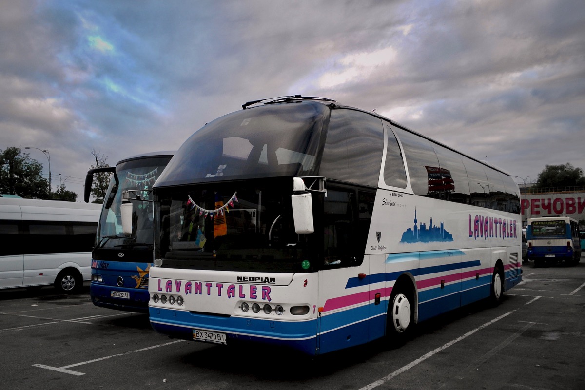 Shepetivka, Neoplan N516SHD Starliner # ВХ 3470 ВІ