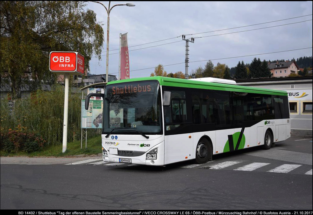 Bruck-Mürzzuschlag, IVECO Crossway LE City 12M # 14402