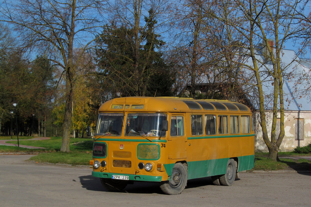 Биржай, ПАЗ-672М № 74