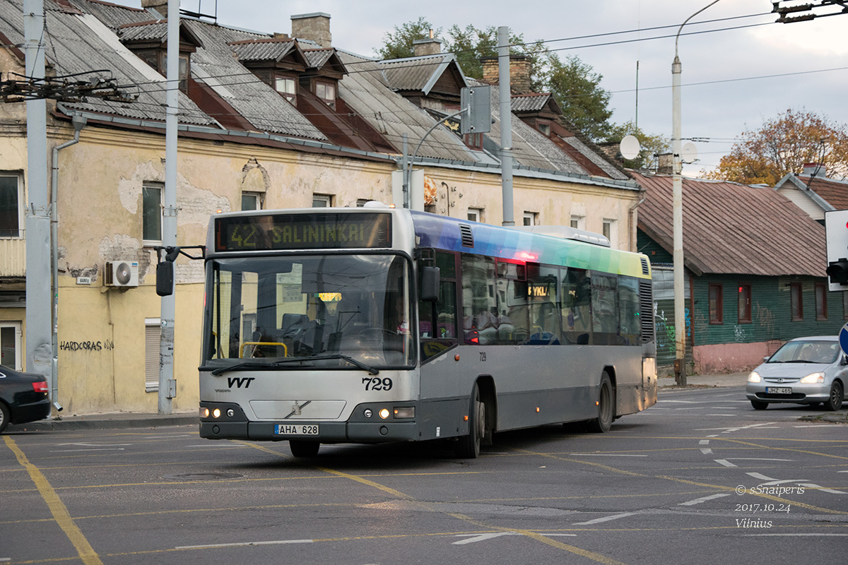 Vilnius, Volvo 7700 No. 729