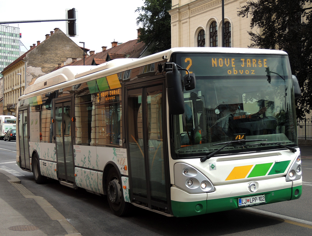 Ljubljana, Irisbus Citelis 12M CNG # 102
