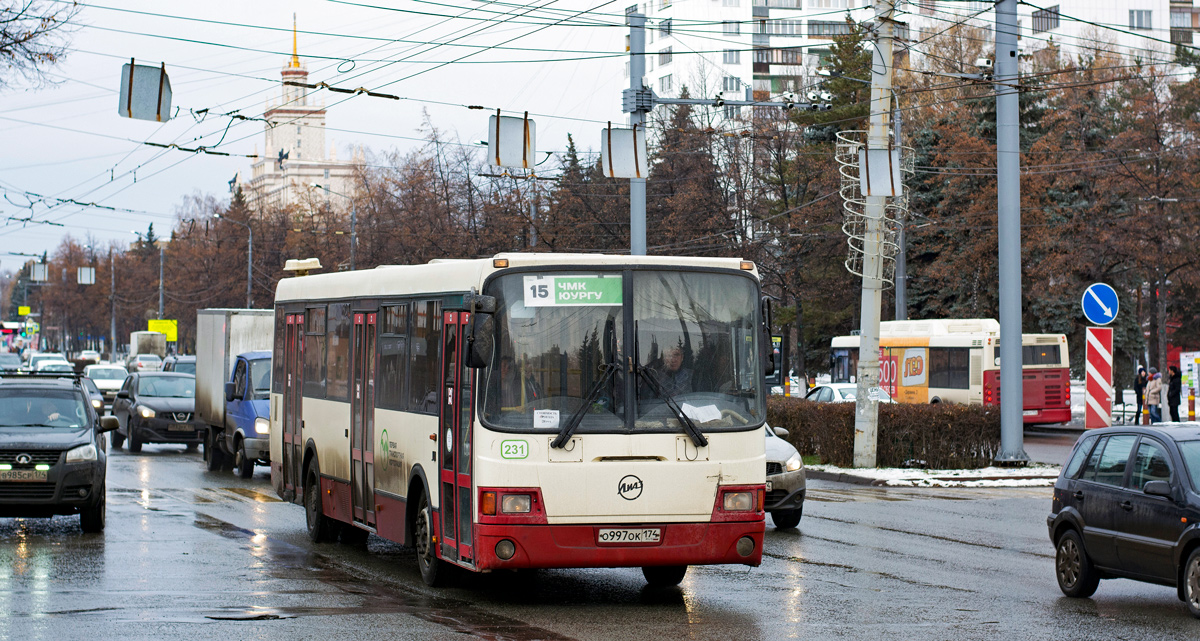 Chelyabinsk, LiAZ-5256.53 # 231