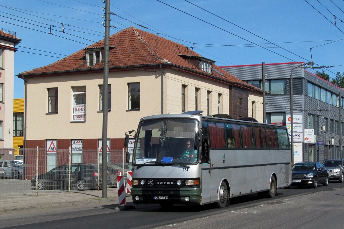 Tauragė, Setra S215HD č. 231