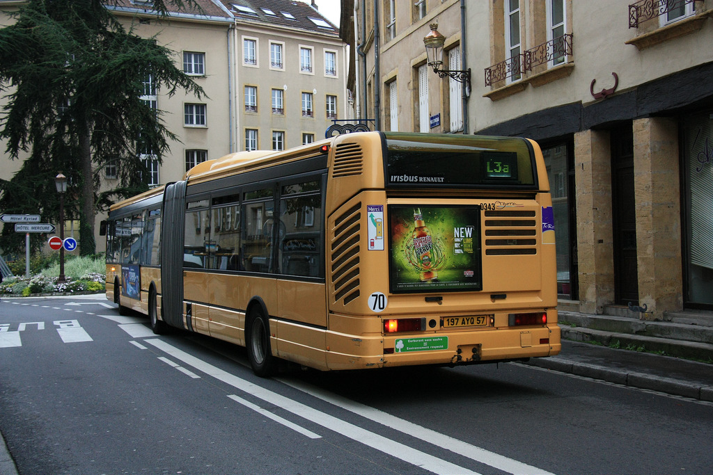 Metz, Irisbus Agora L # 0343