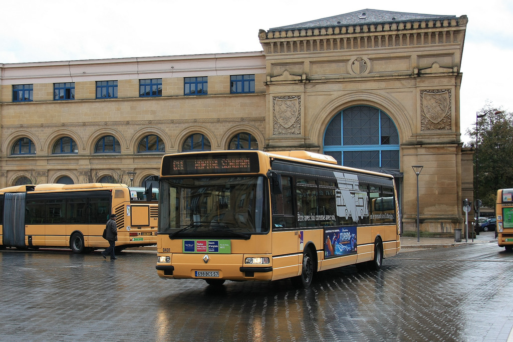 Metz, Irisbus Agora S Nr. 0401